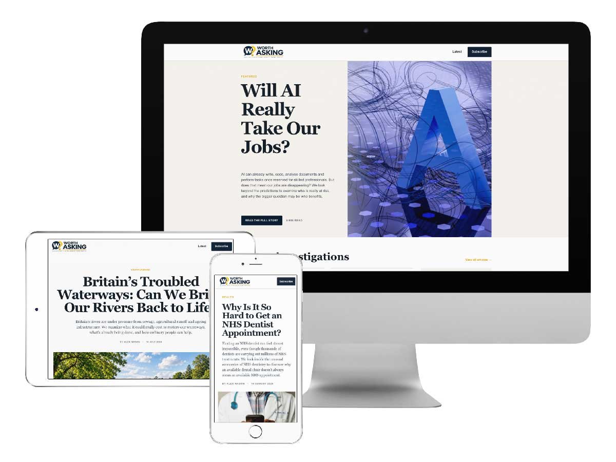 Worth Asking: Independent Digital Publishing Platform
